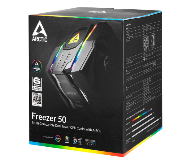 Arctic Freezer 50 ARGB 120/140mm - 740687 - zdjęcie 8